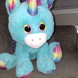 Colorful Plush Unicorn Stuffed Animal
